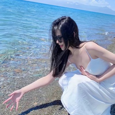 冬天的女子